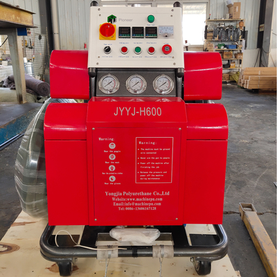 হাইড্রোলিক চালিত 380V 50HZ PU ফোম স্প্রে মেশিন